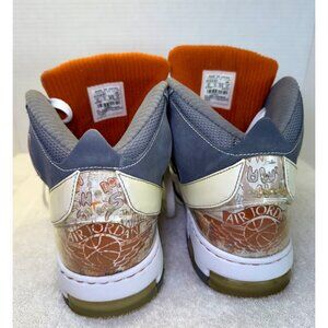 Nike Air Jordan 22 XX2 Basketball Shoes 331819-081 Size 13 Gray Orange Retro
